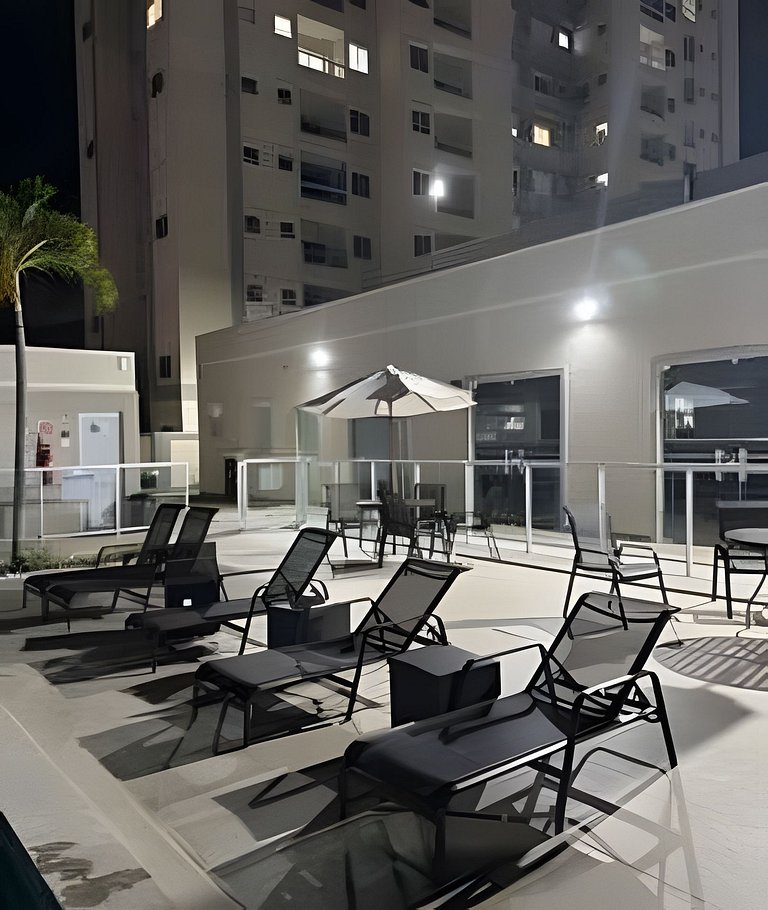 1501-Apto 2 Qts Vista Mar - Lazer e Tranquilidade