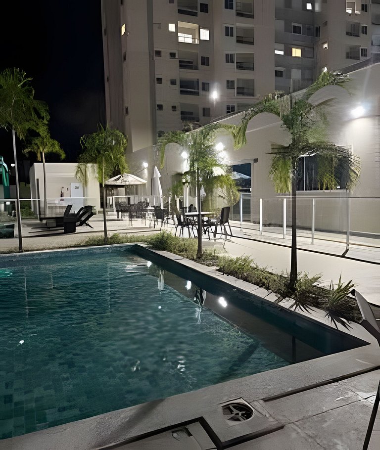 1501-Apto 2 Qts Vista Mar - Lazer e Tranquilidade