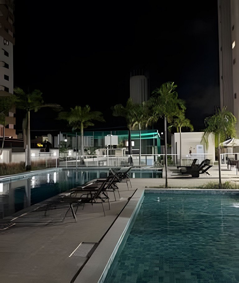 1501-Apto 2 Qts Vista Mar - Lazer e Tranquilidade