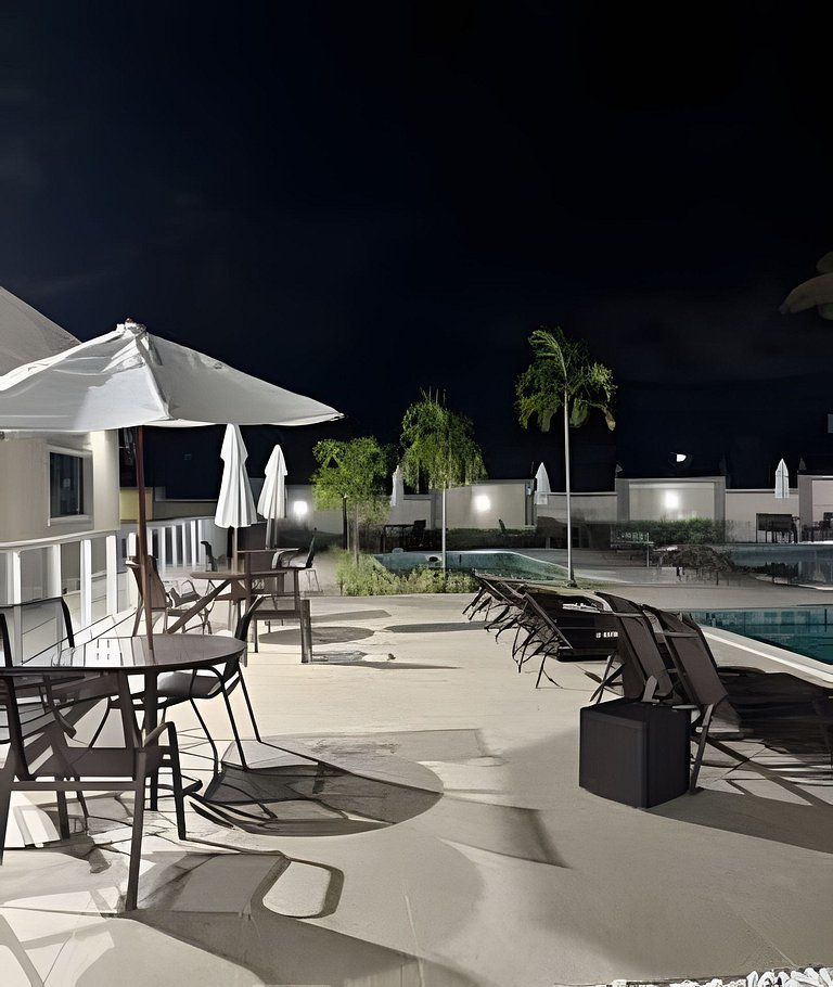 1501-Apto 2 Qts Vista Mar - Lazer e Tranquilidade
