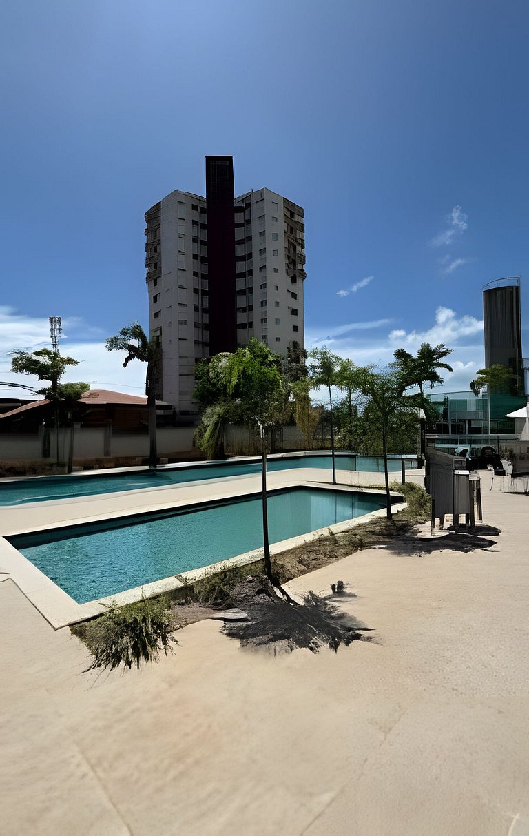 1501-Apto 2 Qts Vista Mar - Lazer e Tranquilidade