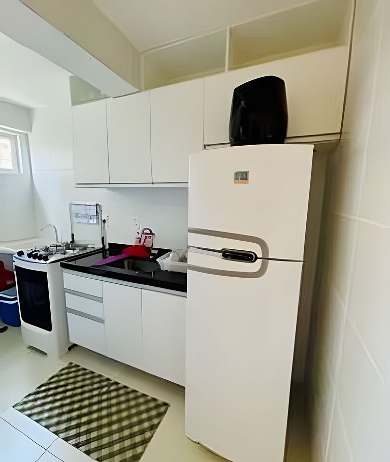 Apto 2 Qtos / Varanda / WiFi / Sol / Verão / Mar