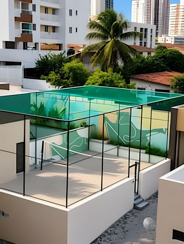 3 Qtos | Lazer | Garagem | Próximo ao Mar I Wi-fi