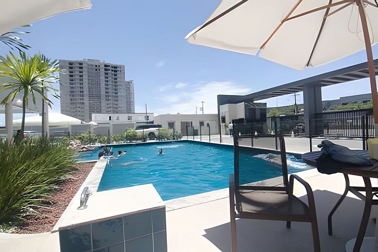 1102 Apto 2 Qtos - Wi-fi - Piscina - Litoral Norte