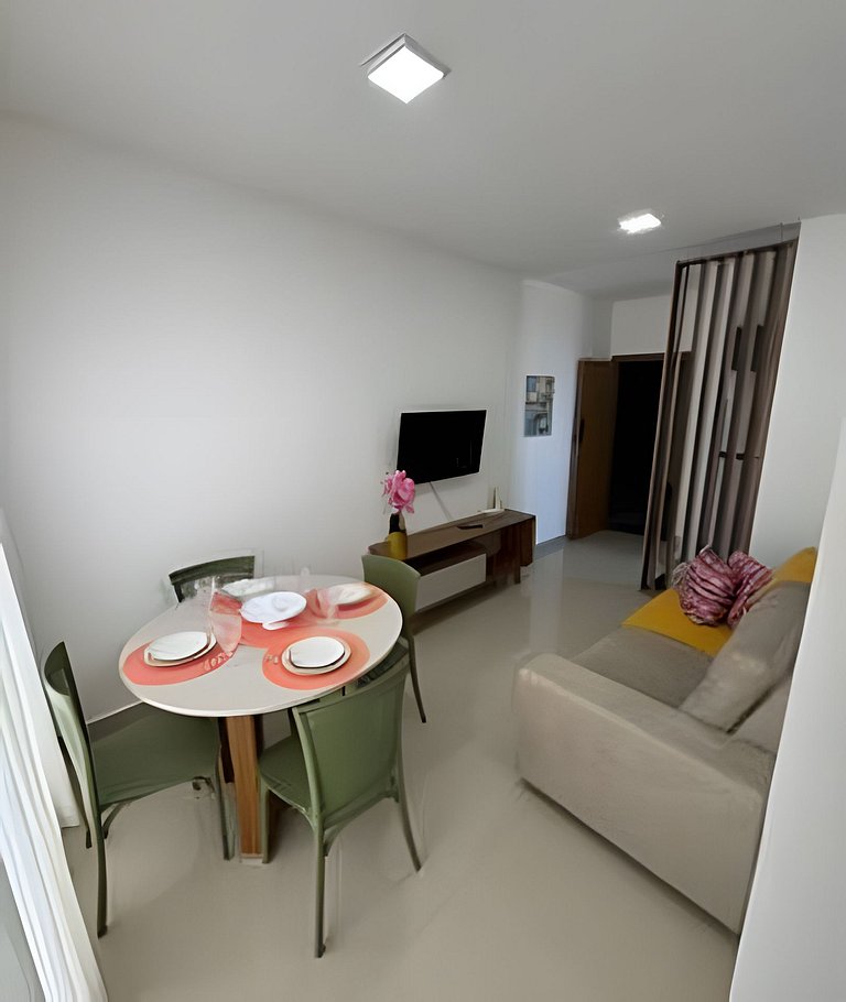 1102 Apto 2 Qtos - Wi-fi - Piscina - Litoral Norte