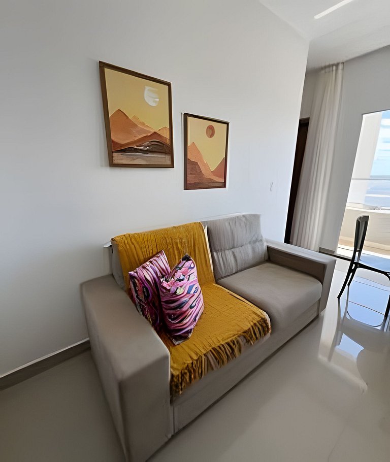 1102 Apto 2 Qtos - Wi-fi - Piscina - Litoral Norte
