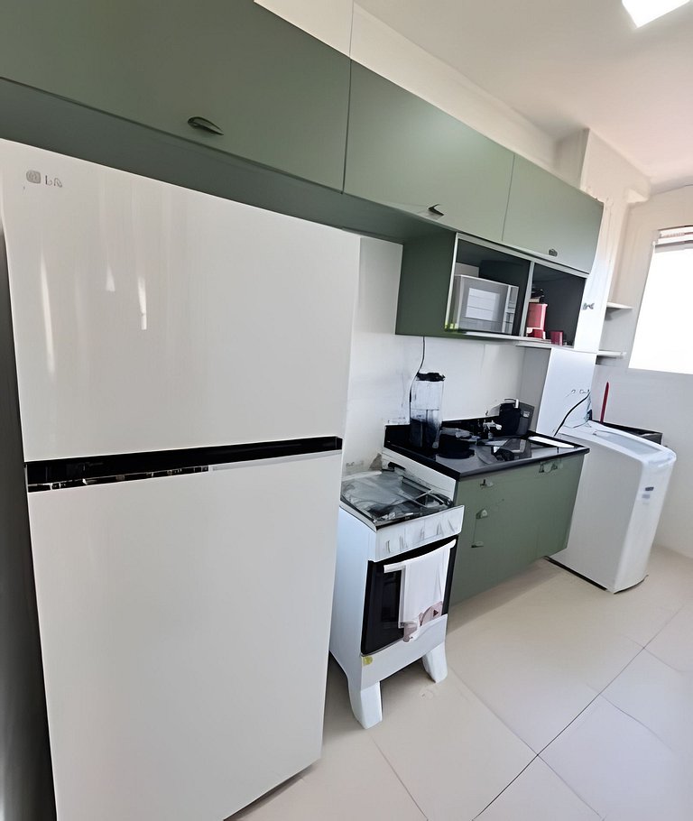 1102 Apto 2 Qtos - Wi-fi - Piscina - Litoral Norte