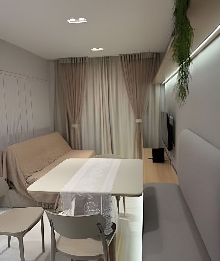 Apto 2 Qtos I Piscina I Wi-Fi I Conforto I Lazer