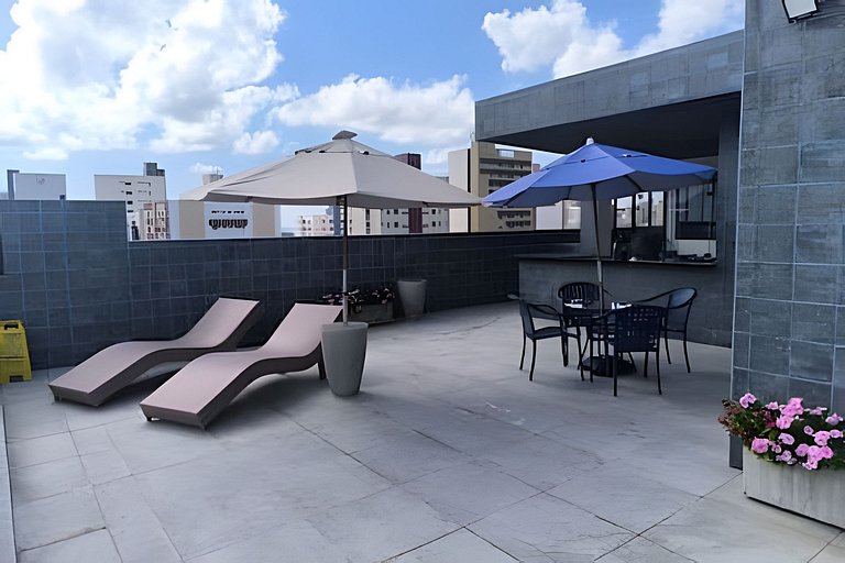 Apto 2 Qtos I Piscina I Wi-Fi I Conforto I Lazer