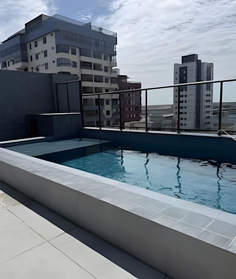 Apto 2 Qtos I Piscina I Wi-Fi I Conforto I Lazer