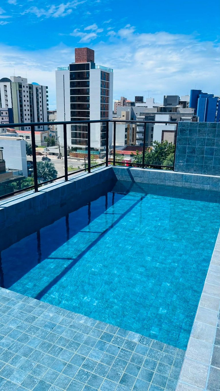 Apto 2 Qtos I Piscina I Wi-Fi I Conforto I Lazer