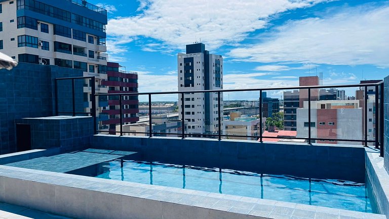 Apto 2 Qtos I Piscina I Wi-Fi I Conforto I Lazer