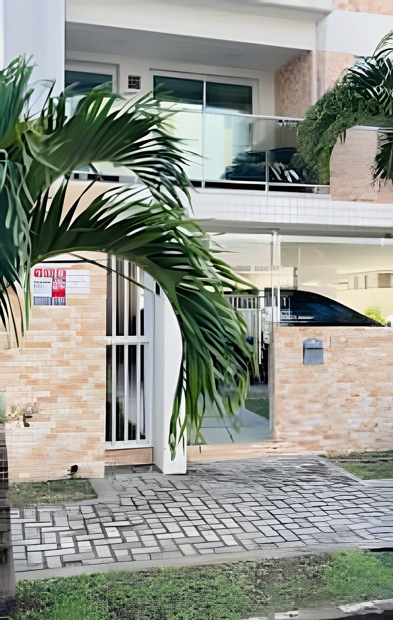 2 Qtos l Varanda | Piscina | Wi-Fi | Garagem
