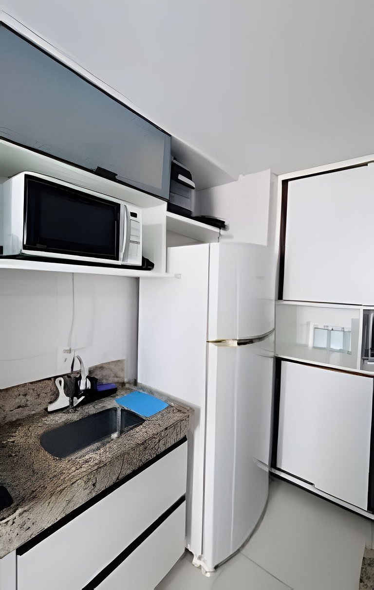 2 Qtos l Varanda | Piscina | Wi-Fi | Garagem