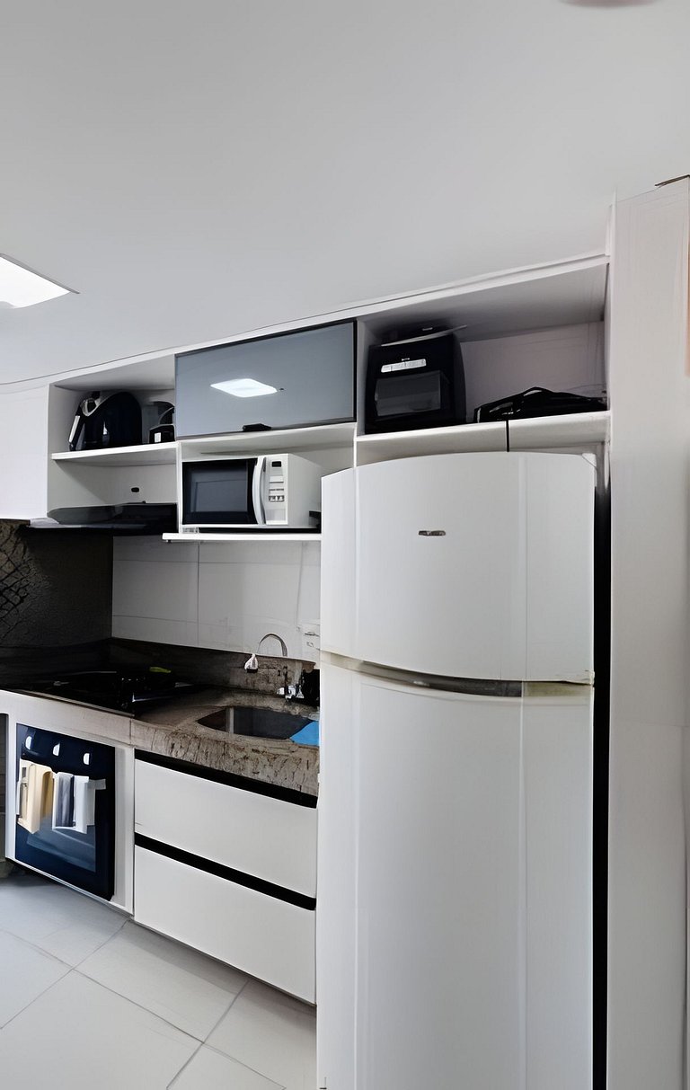 2 Qtos l Varanda | Piscina | Wi-Fi | Garagem