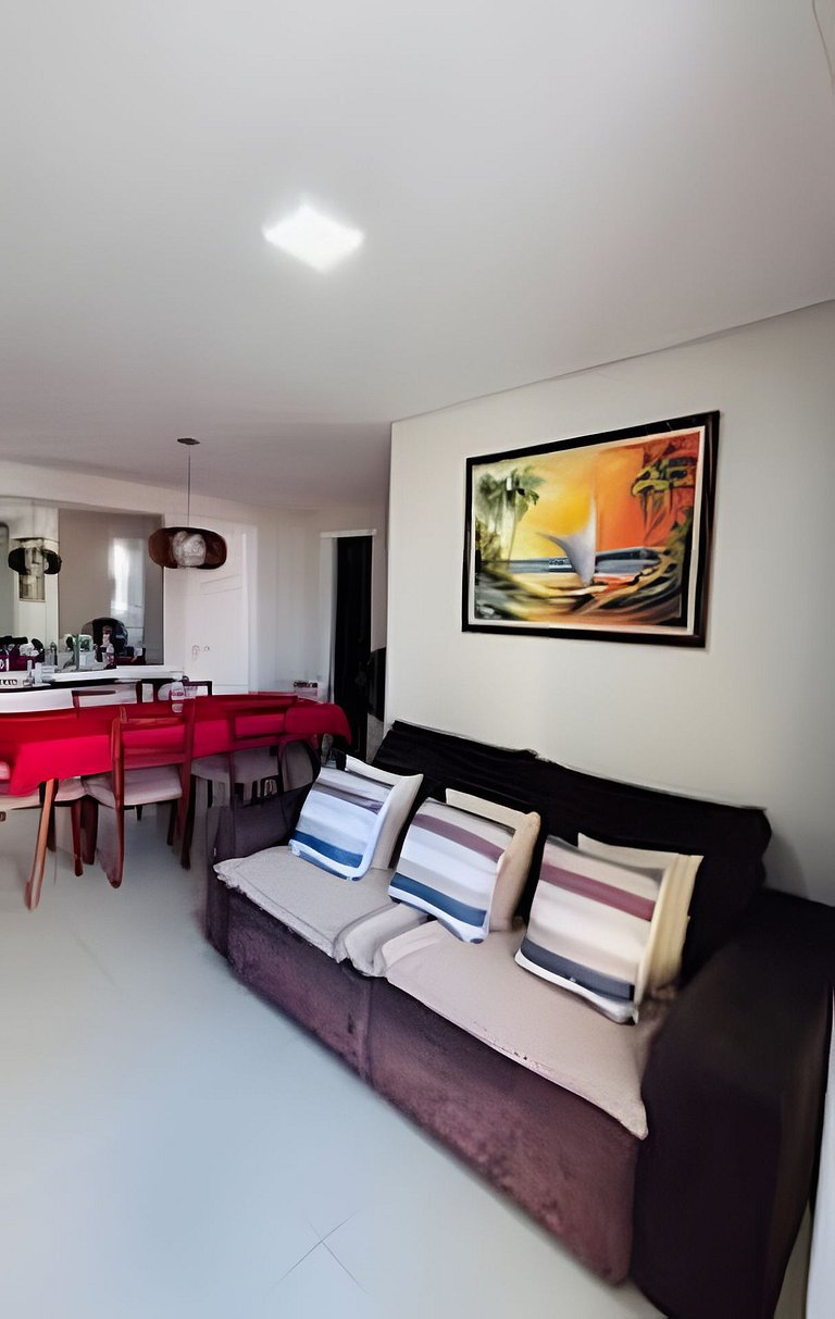 2 Qtos l Varanda | Piscina | Wi-Fi | Garagem