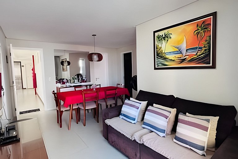 2 Qtos l Varanda | Piscina | Wi-Fi | Garagem