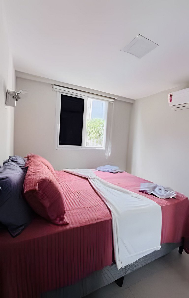2 Qtos l Varanda | Piscina | Wi-Fi | Garagem