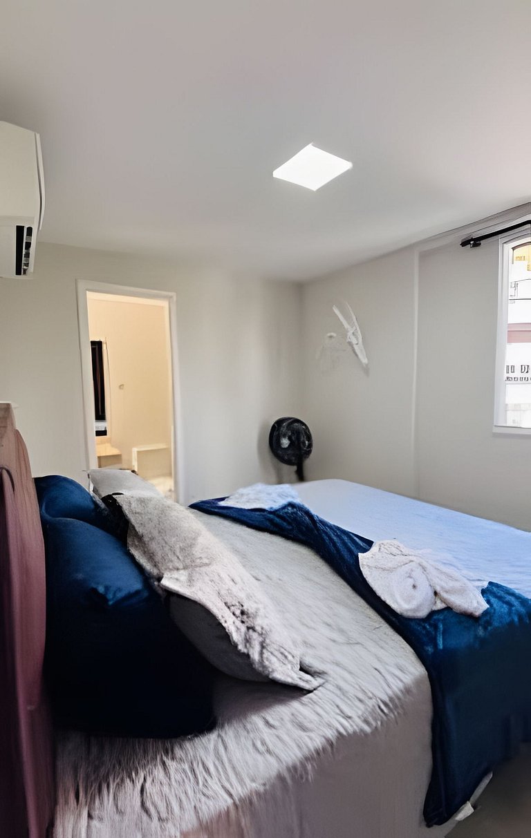 2 Qtos l Varanda | Piscina | Wi-Fi | Garagem