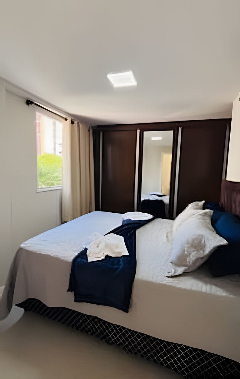 2 Qtos l Varanda | Piscina | Wi-Fi | Garagem
