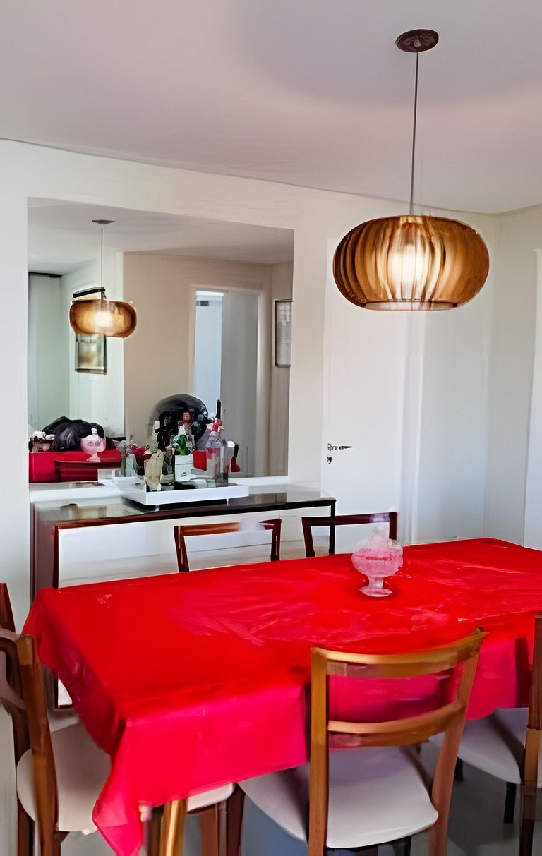 2 Qtos l Varanda | Piscina | Wi-Fi | Garagem