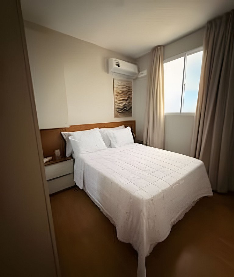 Apto 1108 2Qtos Vista Mar I Piscina I Lazer- Wi-Fi