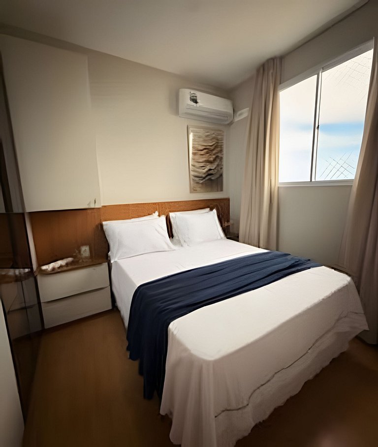 Apto 1108 2Qtos Vista Mar I Piscina I Lazer- Wi-Fi