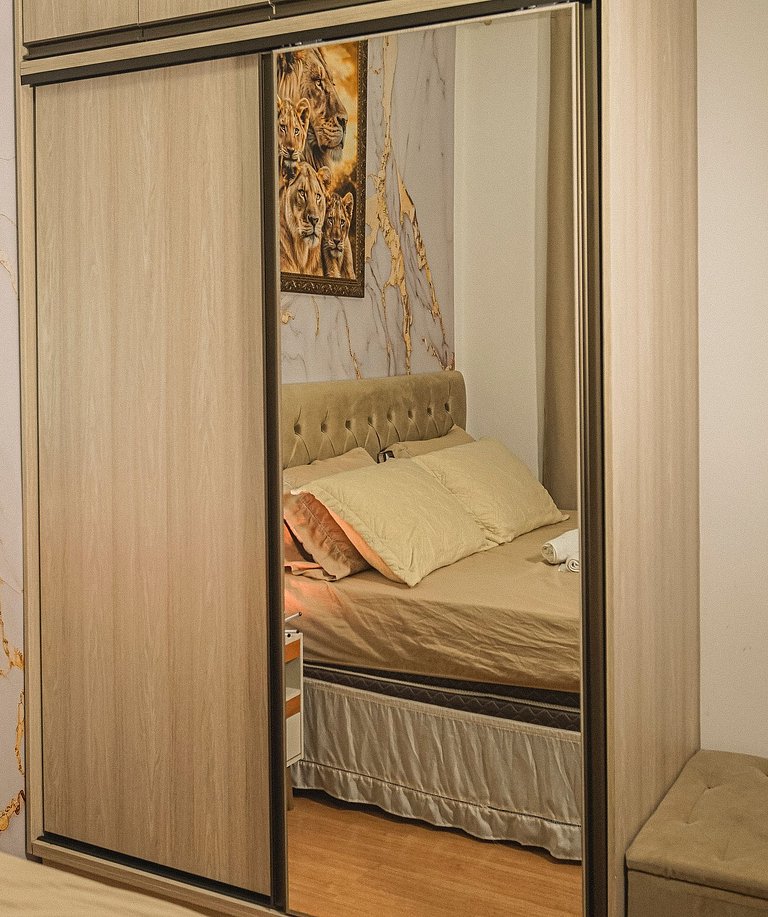2 Qtos Lindo Apto| Praia +Lazer Completo+ Wi-Fi