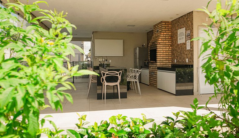 2 Qtos Lindo Apto| Praia +Lazer Completo+ Wi-Fi
