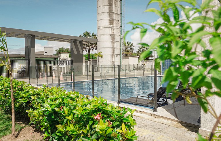 2 Qtos Lindo Apto| Praia +Lazer Completo+ Wi-Fi