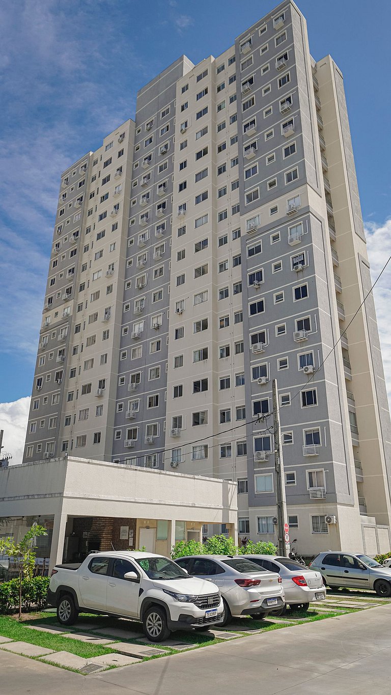 2 Qtos Lindo Apto| Praia +Lazer Completo+ Wi-Fi