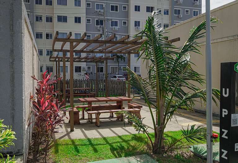2 Qtos Lindo Apto| Praia +Lazer Completo+ Wi-Fi