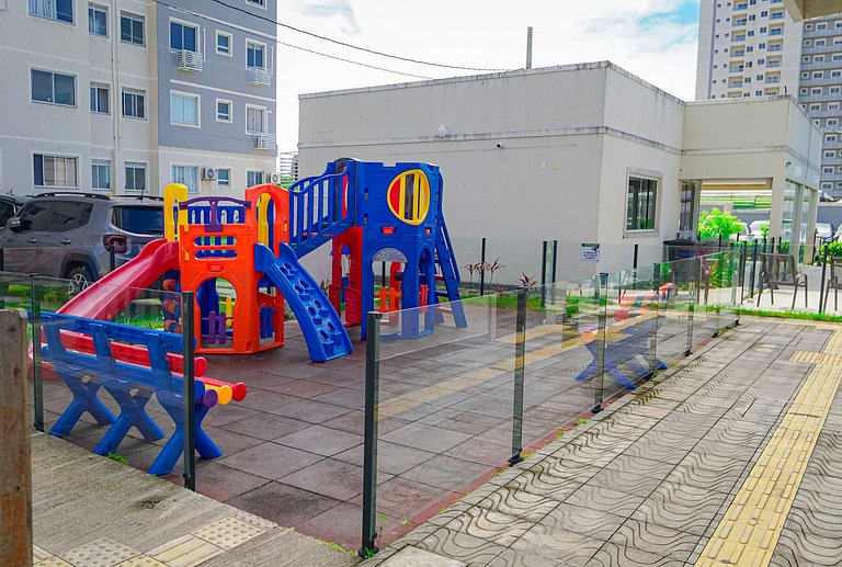 2 Qtos Lindo Apto| Praia +Lazer Completo+ Wi-Fi