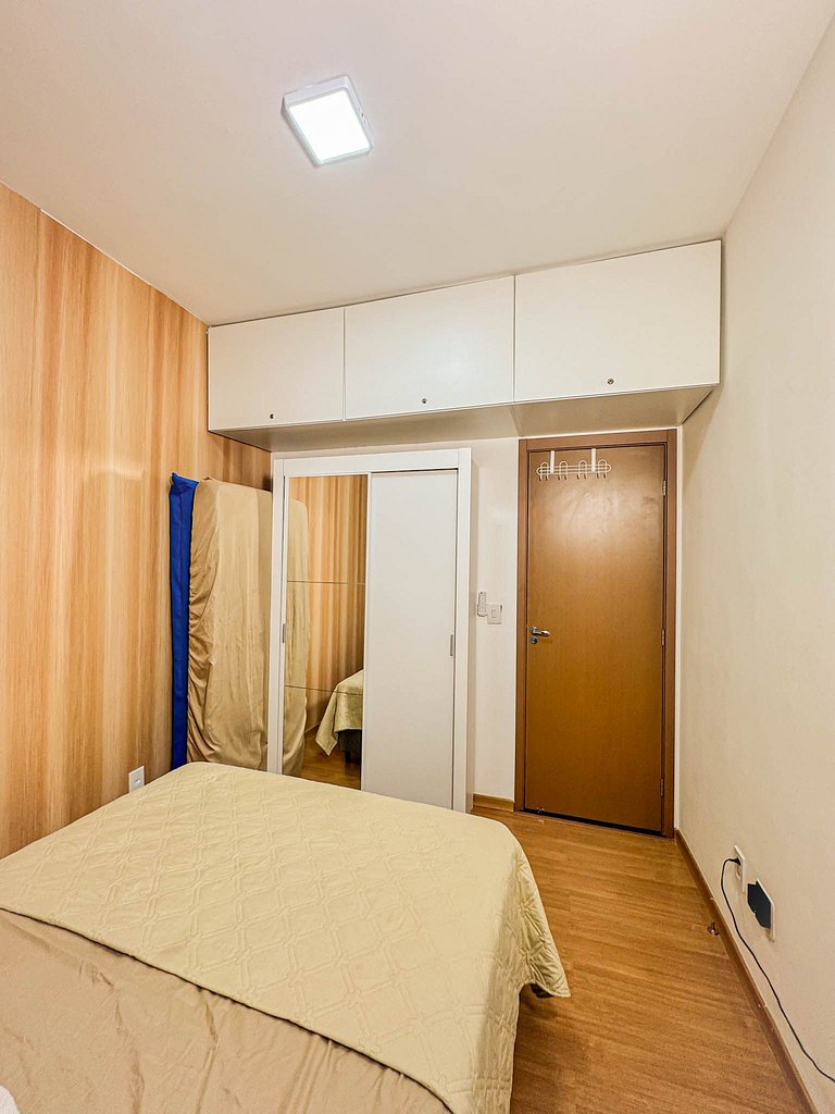 2 Qtos Lindo Apto| Praia +Lazer Completo+ Wi-Fi