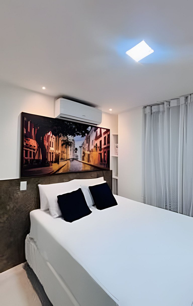 Flat em Tambaú a 400m da praia + rooftop