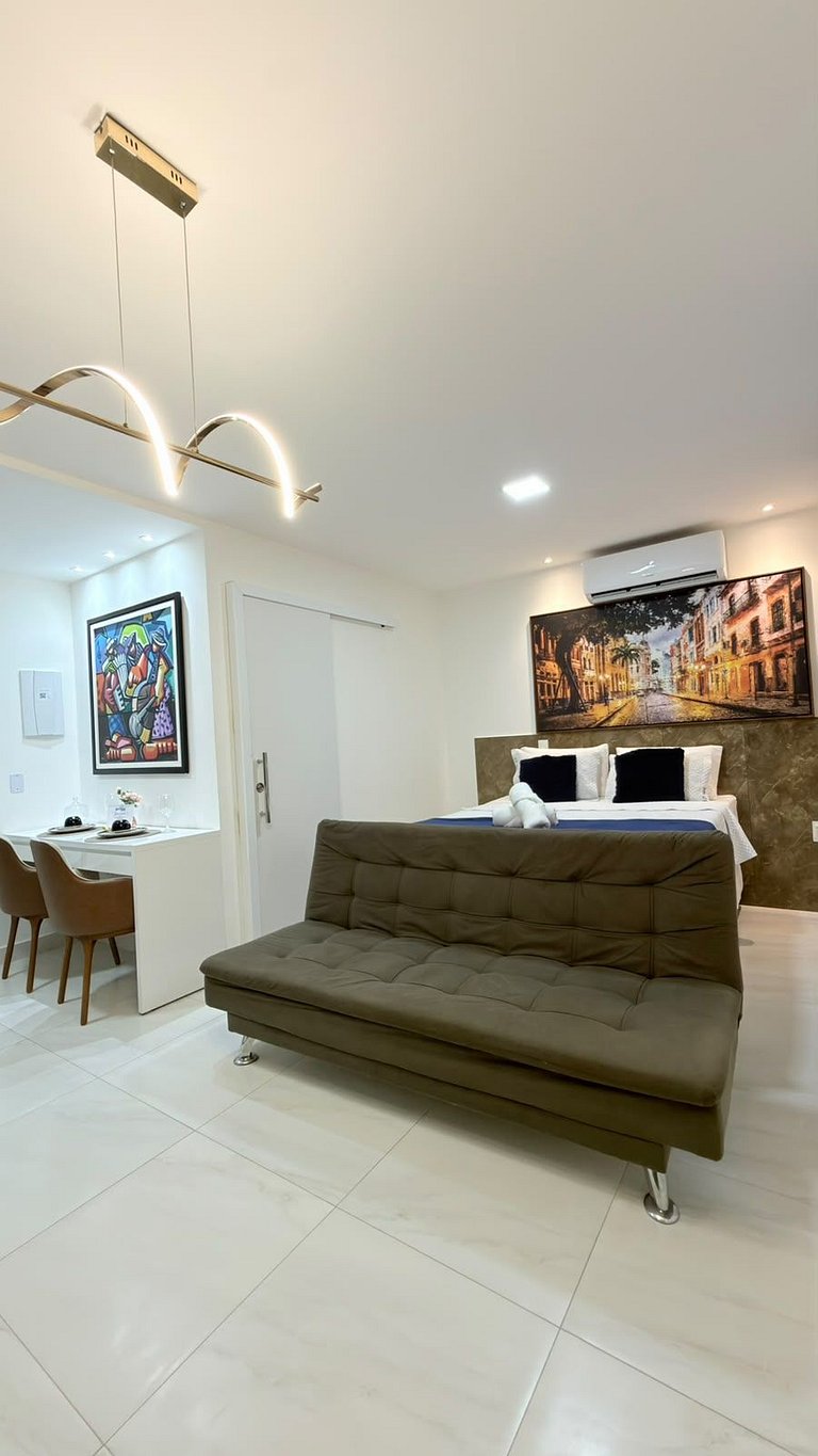 Flat em Tambaú a 400m da praia + rooftop